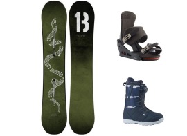 Сноуборд с креплениями и ботинками Burton на рост от 170 см в аренду