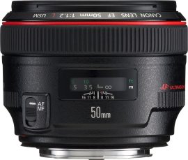 Объектив Canon EF 50 f/1.2 L USM в аренду
