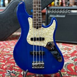 Бас-гитара Fender Jazz Bass Deluxe 50th Anniversary SS Blue Sunburst Case USA 1996 в аренду