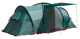Палатка четырехместная BTrace Ruswell 4 Зеленый/Красный в аренду