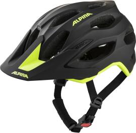 Велошлем Alpina 2022 Carapax 2.0 Black-Neon Yellow Matt в аренду