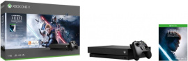 Игровая приставка Microsoft Xbox One X 1ТБ + игра Star Wars JFO в аренду