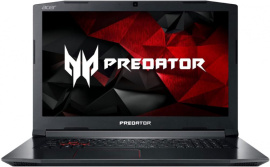 Ноутбук Acer Predator Helios 300 PH317-52-70JC, Core i7 8750H 2.2 ГГц, 8ГБ, 1000 Гб HDD, GeForce GTX 1060 в аренду