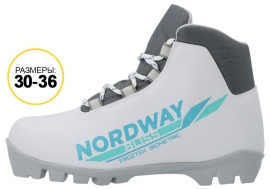 Ботинки для беговых лыж детские Nordway Bliss NNN 30-36 размер в аренду