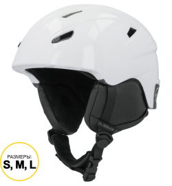 Шлем горнолыжный Glissade Falcon белый размер S, M, L в аренду