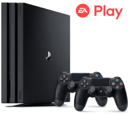 Игровая консоль Sony PS 4 Pro + подписка EA play в аренду
