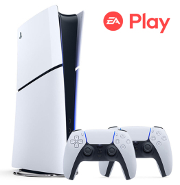 Игровая консоль Sony PlayStation 5 Slim + подписка EA play + игра FC Fifa 24 в аренду