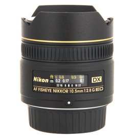 Объектив Nikon 10.5mm f/2.8G ED DX Fisheye-Nikkor в аренду