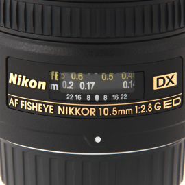 Объектив Nikon 10.5mm f/2.8G ED DX Fisheye-Nikkor в аренду